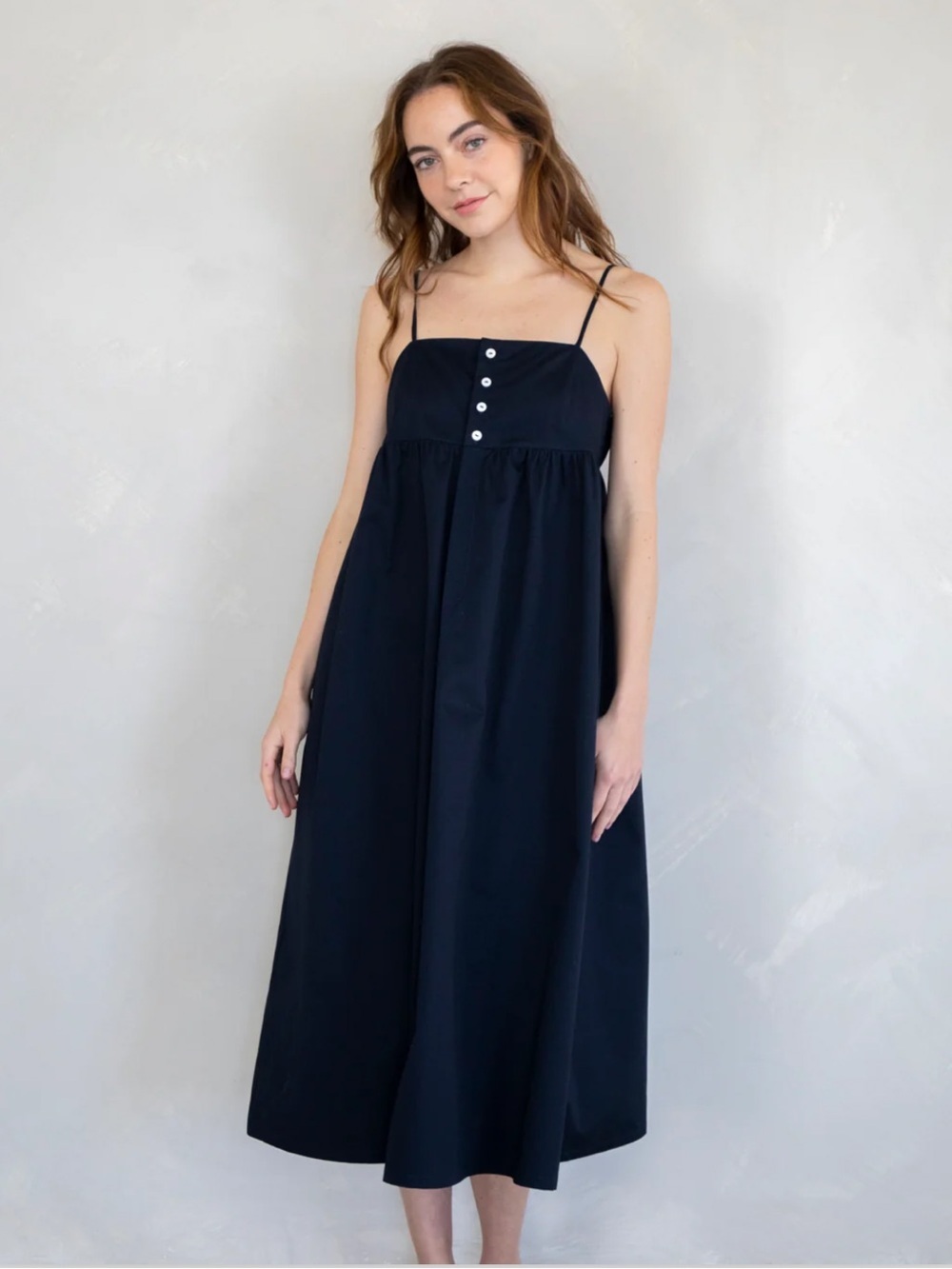 Things Between Eleni Dress in navy | size xxl